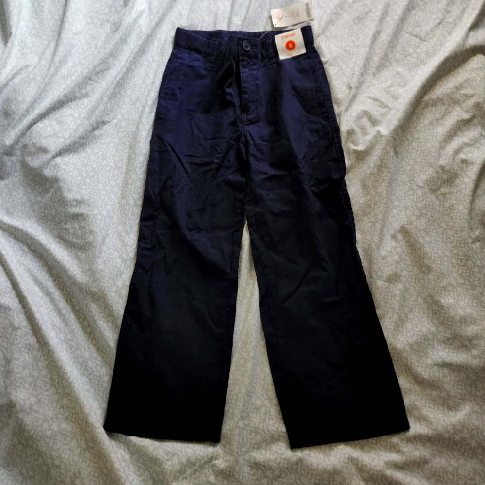 NWT) Gymboree boys pants 6 adjustable waist